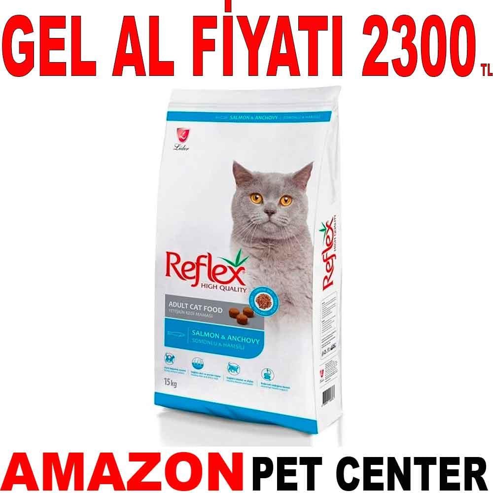 Reflex Hamsili Yetişkin Kedi Maması 15 kg 17967006 Amazon Pet Center