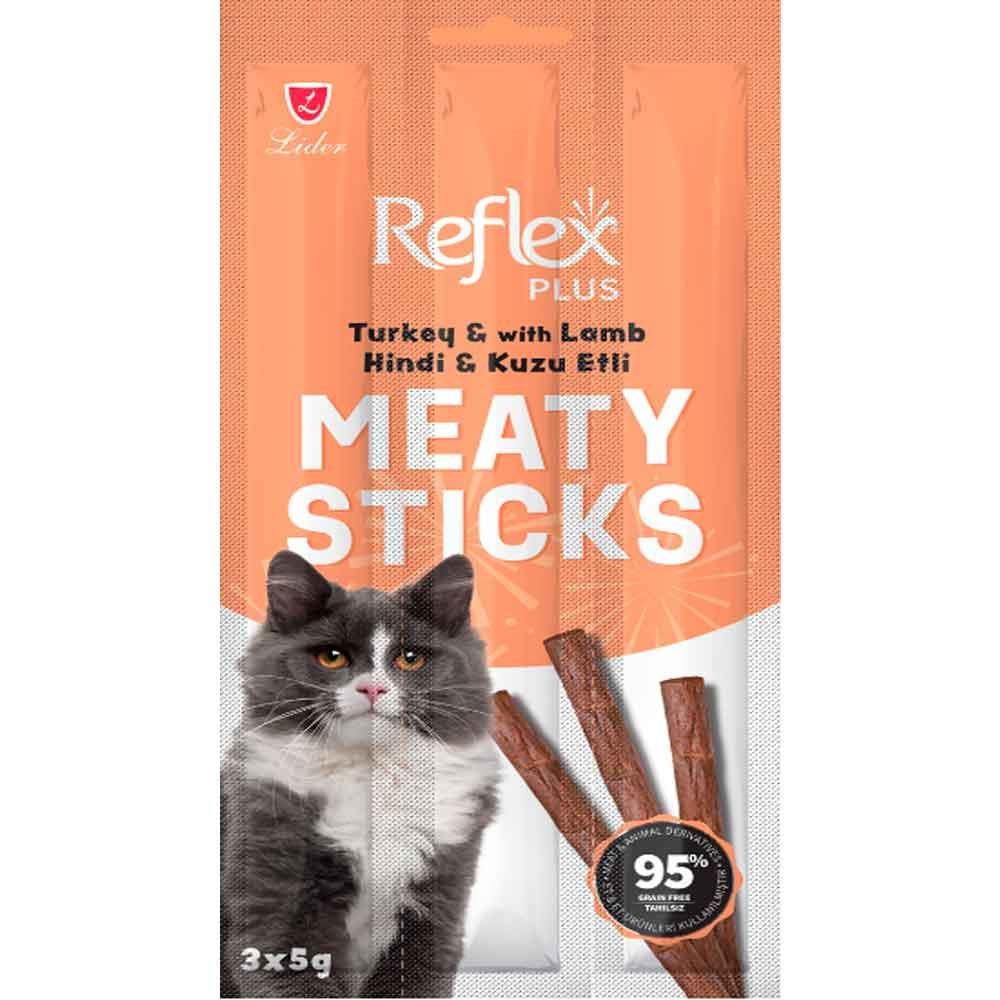 Reflex Hindili Kuzulu Kedi Ödül Çubuğu 5 Gr 3 Adet 8698995030205 Amazon Pet Center