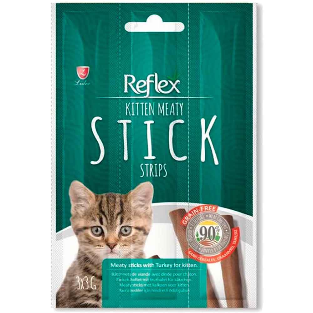 Reflex Hindili Yavru Kedi Ödül Çubuğu 3 Gr 3 Adet 8698995026932 Amazon Pet Center