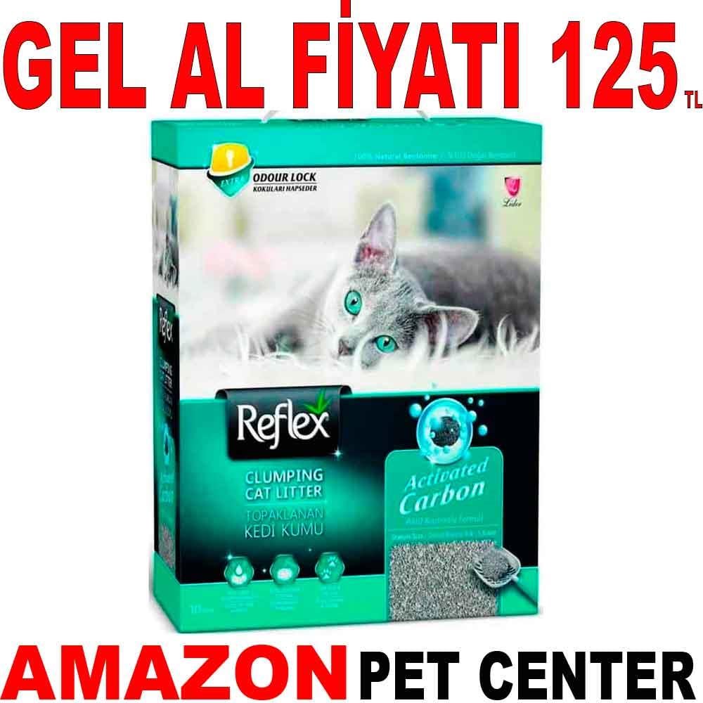 Reflex Kedi Kumu Aktif Karbonlu Topaklanan 6 Lt 18922004 Amazon Pet Center