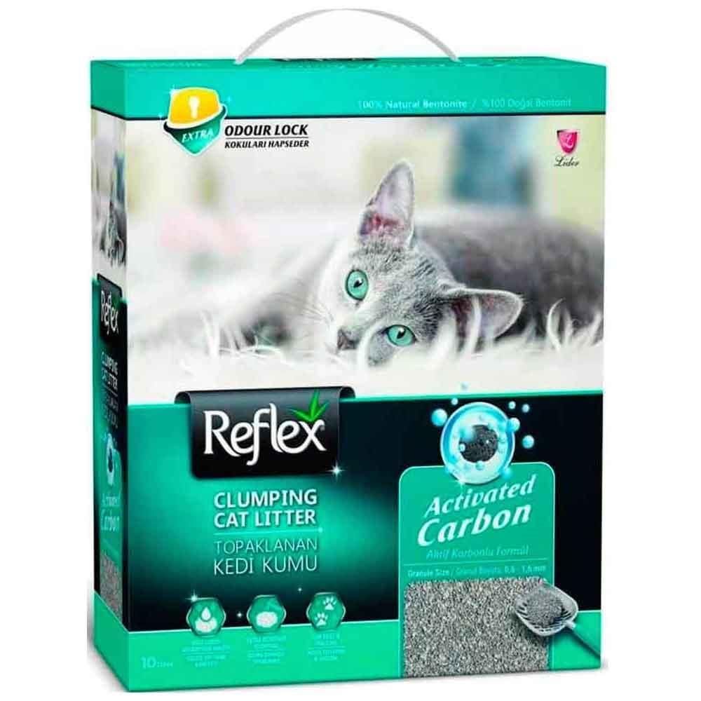 Reflex Kedi Kumu Aktif Karbonlu Topaklanan 6 Lt 8698995025164 Amazon Pet Center