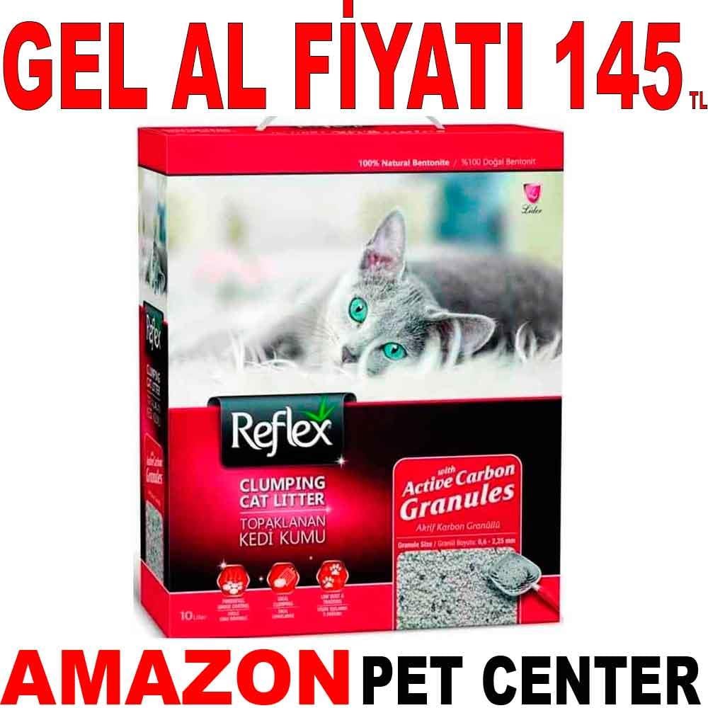 Reflex Kedi Kumu Granül Aktif Karbonlu Topaklanan 6 Lt 18693003 Amazon Pet Center