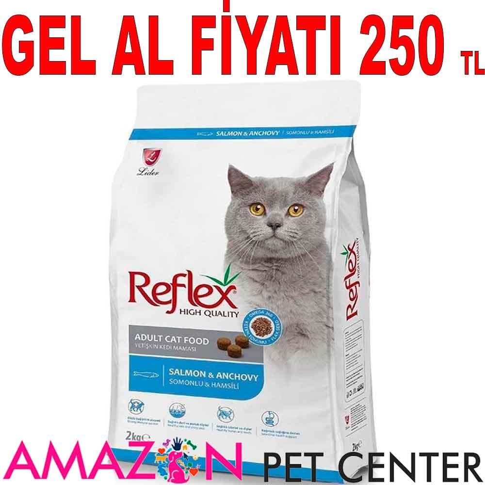 Reflex Kedi Maması Somonlu ve Hamsili 2 Kg 21497001 Amazon Pet Center