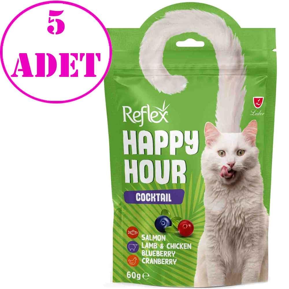Reflex Kedi Ödülü Happy Hour Kokteyl 60 Gr 5 AD 20036003 Amazon Pet Center