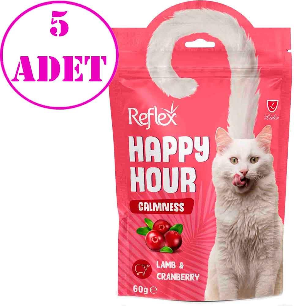 Reflex Kedi Ödülü Happy Hour Sakinleşmeyi Destekleyici 60 Gr 5 AD 20038007 Amazon Pet Center