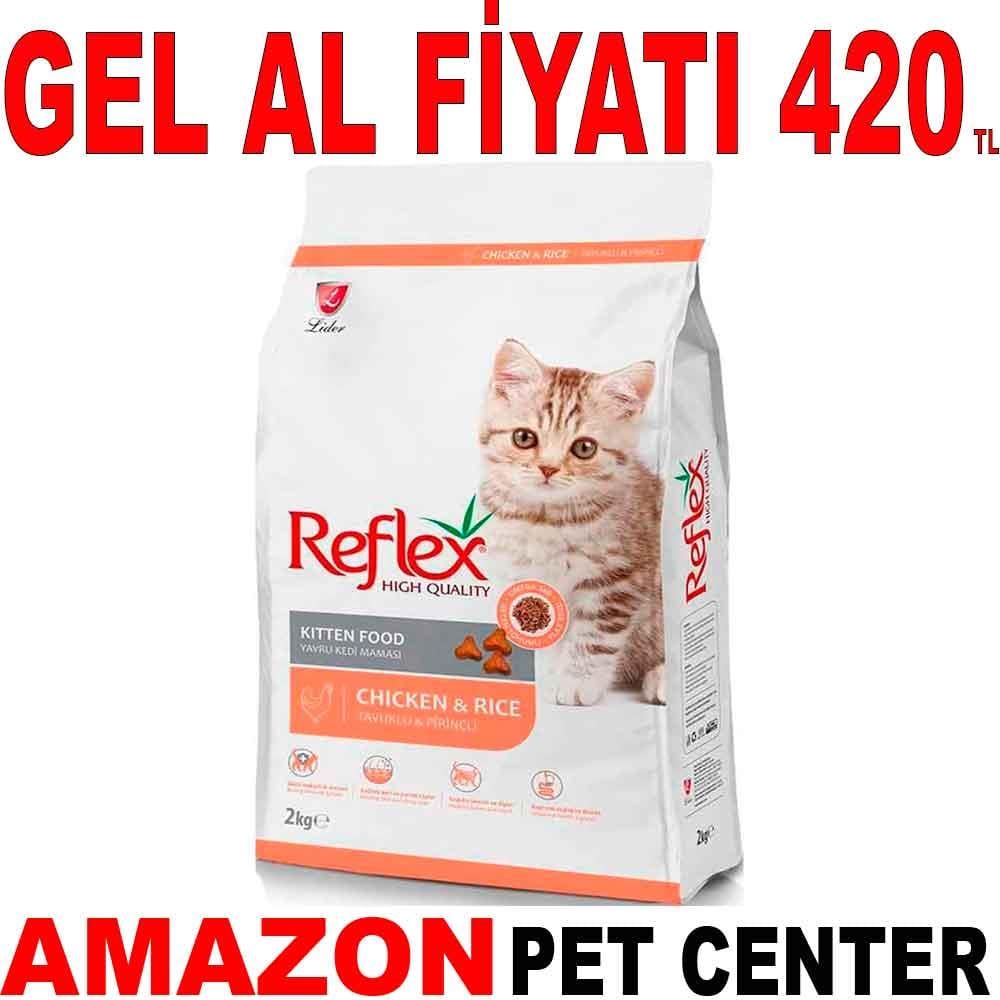 Reflex Kitten Tavuklu Yavru Kedi Maması 2 Kg 21499005 Amazon Pet Center