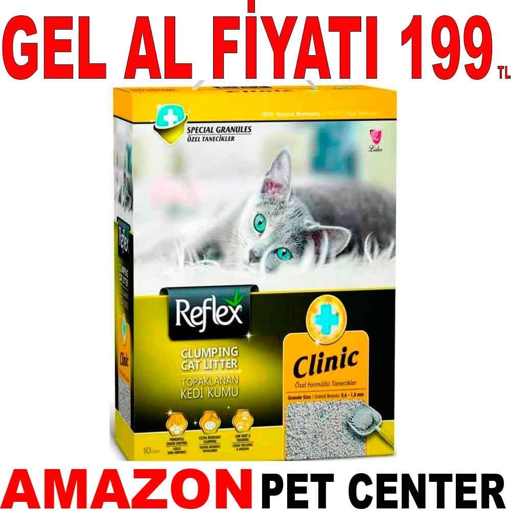 Reflex Klinik Kedi Kumu 10 Lt 18926002 Amazon Pet Center