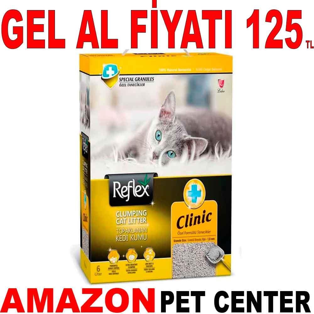 Reflex Klinik Topaklanan Kedi Kumu 6 Lt 18923001 Amazon Pet Center