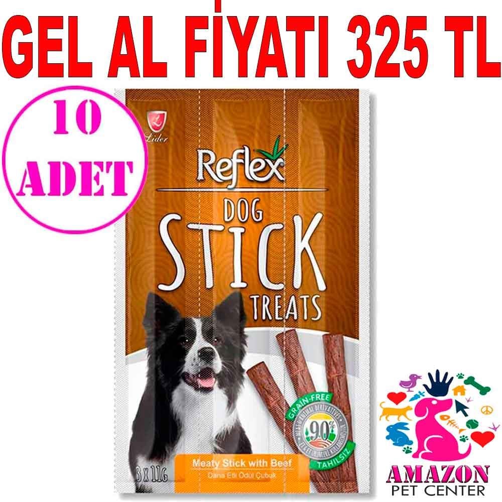 Reflex Köpek Dana Etli Cubuk Ödül 3 X 11 Gr 10 AD 20361006 Amazon Pet Center