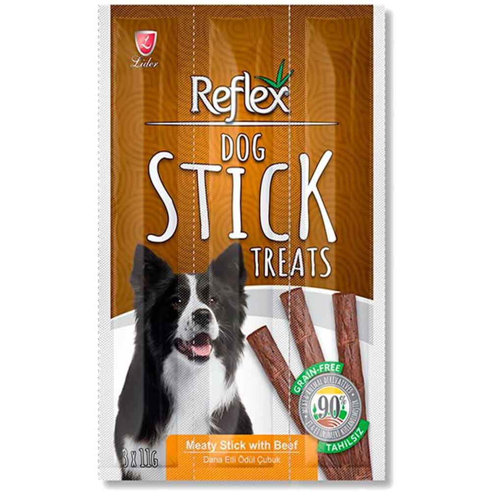 Reflex Köpek Dana Etli Cubuk Ödül 3 X 11 Gr 8698995012768 Reflex Köpek Lezzet Ödülleri Amazon Pet Center