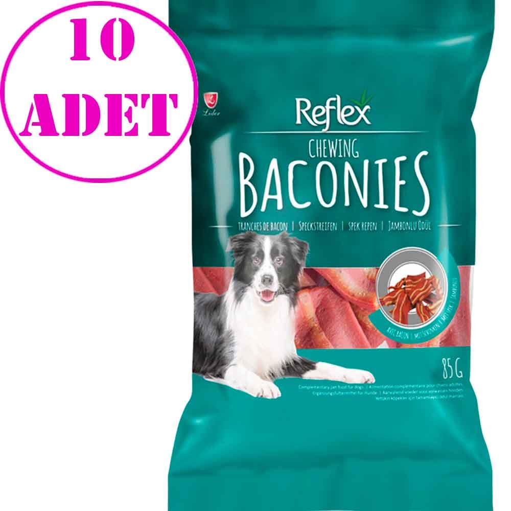 Reflex Köpek Ödülü Che Dog Baconies Snacks Jambonlu 85 Gr 10 AD 32124927 Amazon Pet Center