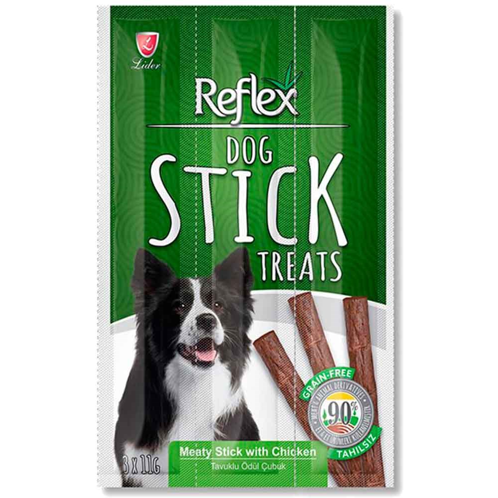 Reflex Köpek Tavuklu Cubuk Ödül 3 X 11 Gr  8698995012751 Reflex Köpek Lezzet Ödülleri Amazon Pet Center