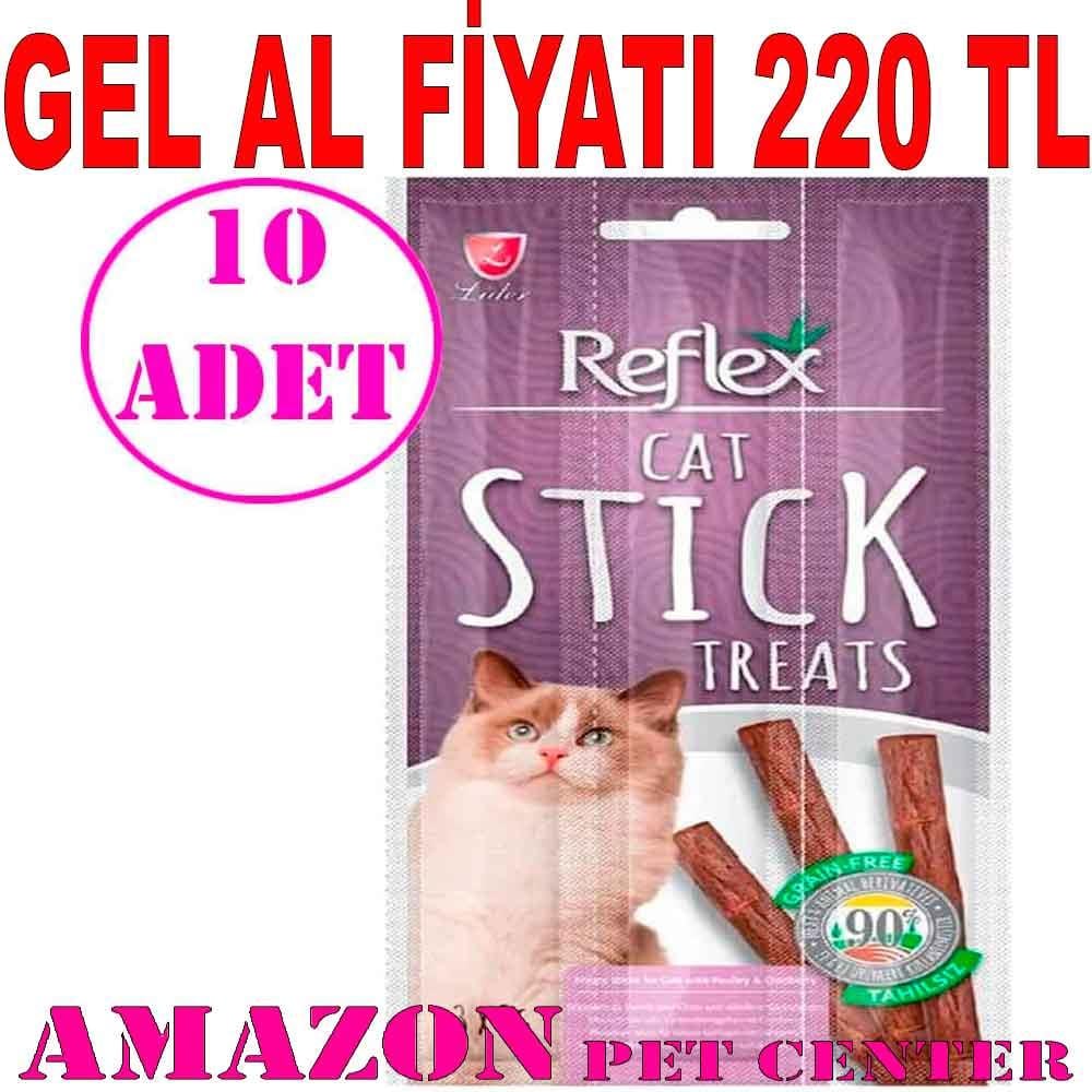 Reflex Kümes Hayvanlı Kedi Ödül Çubuğu 5 Gr 3 Lü 10 AD 19373003 Amazon Pet Center