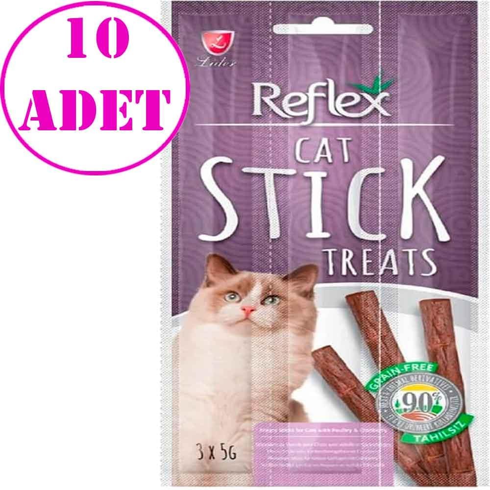 Reflex Kümes Hayvanlı Kedi Ödül Çubuğu 5 Gr 3 Lü 10 AD 19372006 Amazon Pet Center
