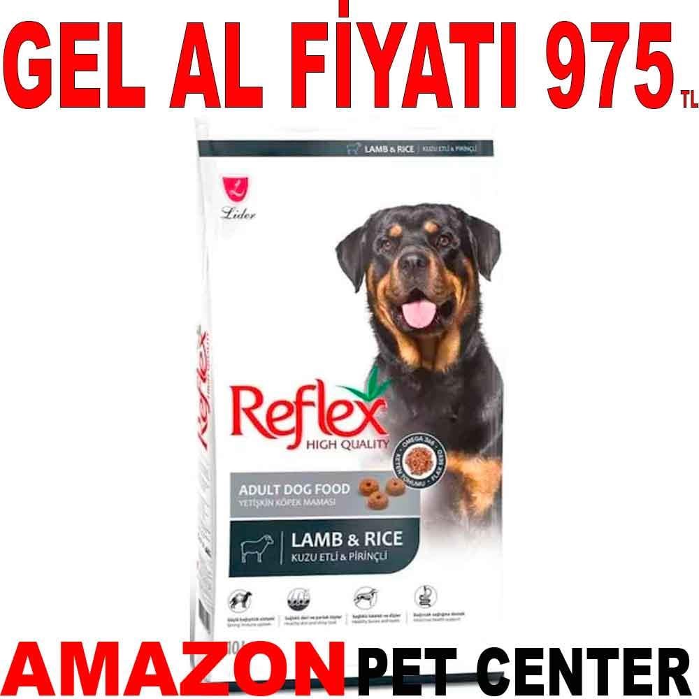 Reflex Kuzu Etli Köpek Maması 10 Kg 18909005 Amazon Pet Center