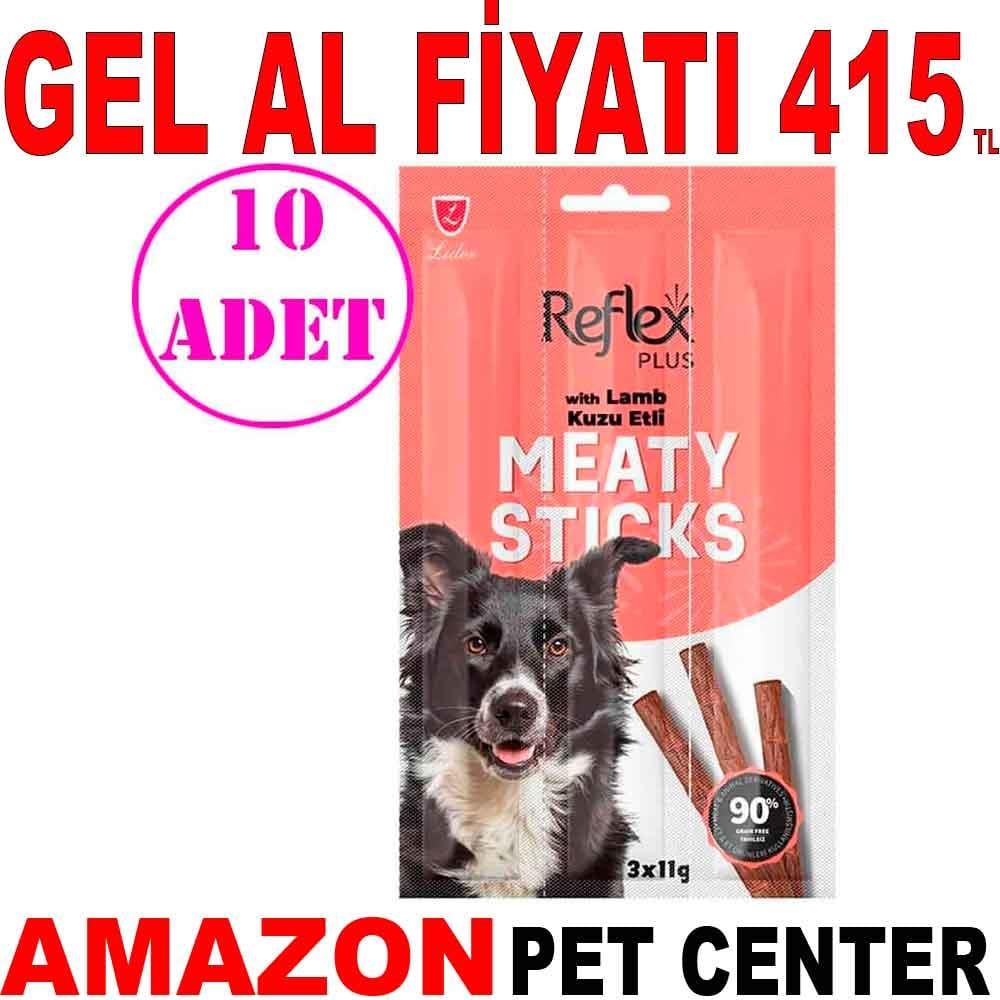 Reflex Kuzu Etli Köpek Ödül Çubuğu 3x11 Gr 10 AD 20854003 Amazon Pet Center
