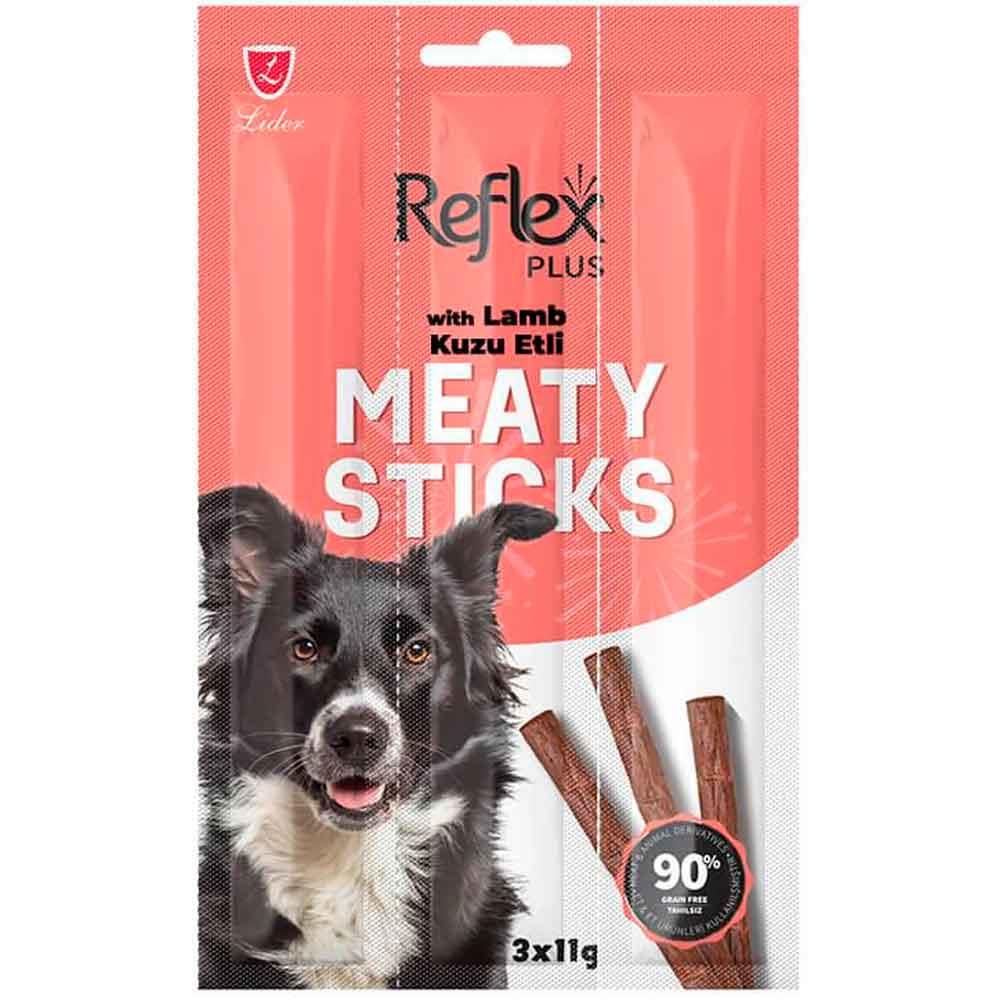 Reflex Kuzu Etli Köpek Ödül Çubuğu 3x11 Gr 8698995033893 Amazon Pet Center