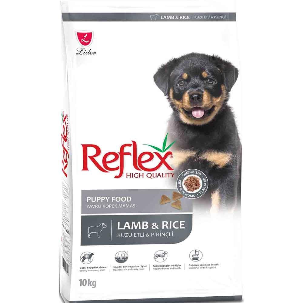 Reflex Kuzu Etli ve Pirinçli Yavru Köpek Maması 10 Kg 8698995031257 Amazon Pet Center
