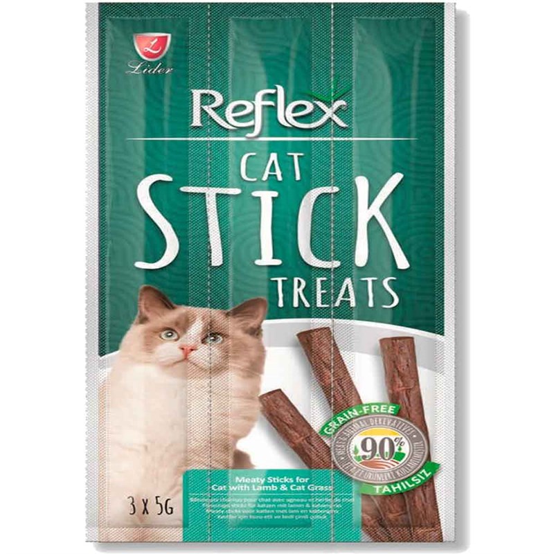 Reflex Kuzulu Kedi Ödül Çubuğu 3 Adet 5 Gr 8698995026970 Reflex Kedi Ödülleri Amazon Pet Center