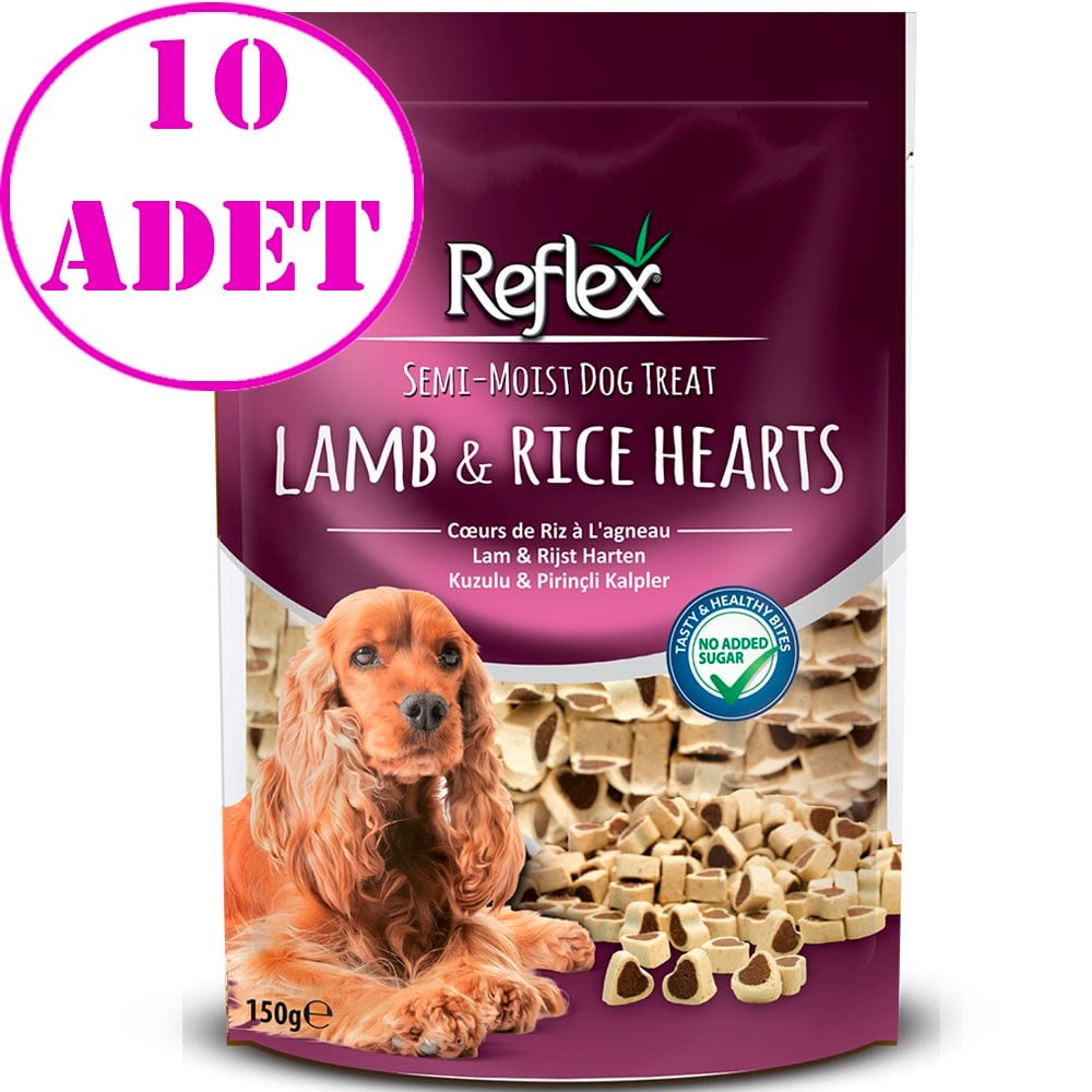 Reflex Kuzulu ve Prinçli Minik Kalpler Yumuşak Köpek Ödülü 150gr 10 AD 32132809 Amazon Pet Center
