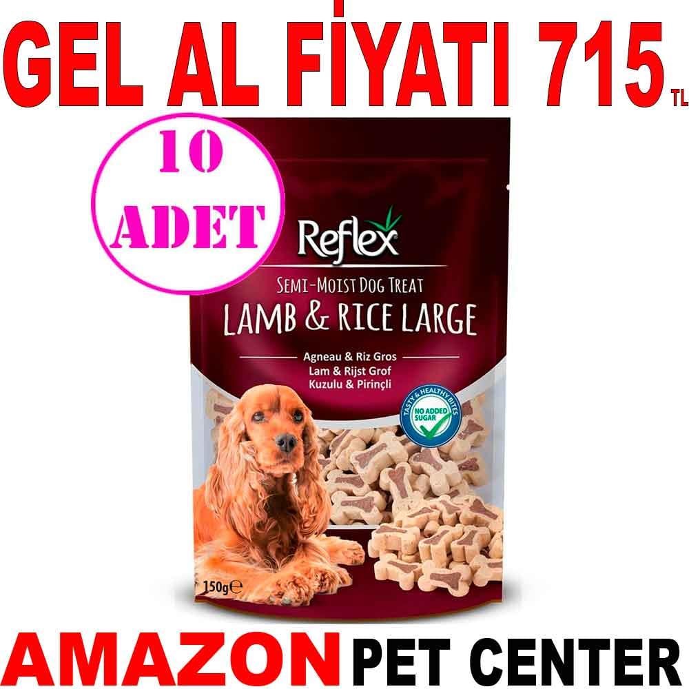 Reflex Kuzulu ve Prinçli Yumuşak Köpek Ödülü 150gr 10 AD 19151007 Amazon Pet Center