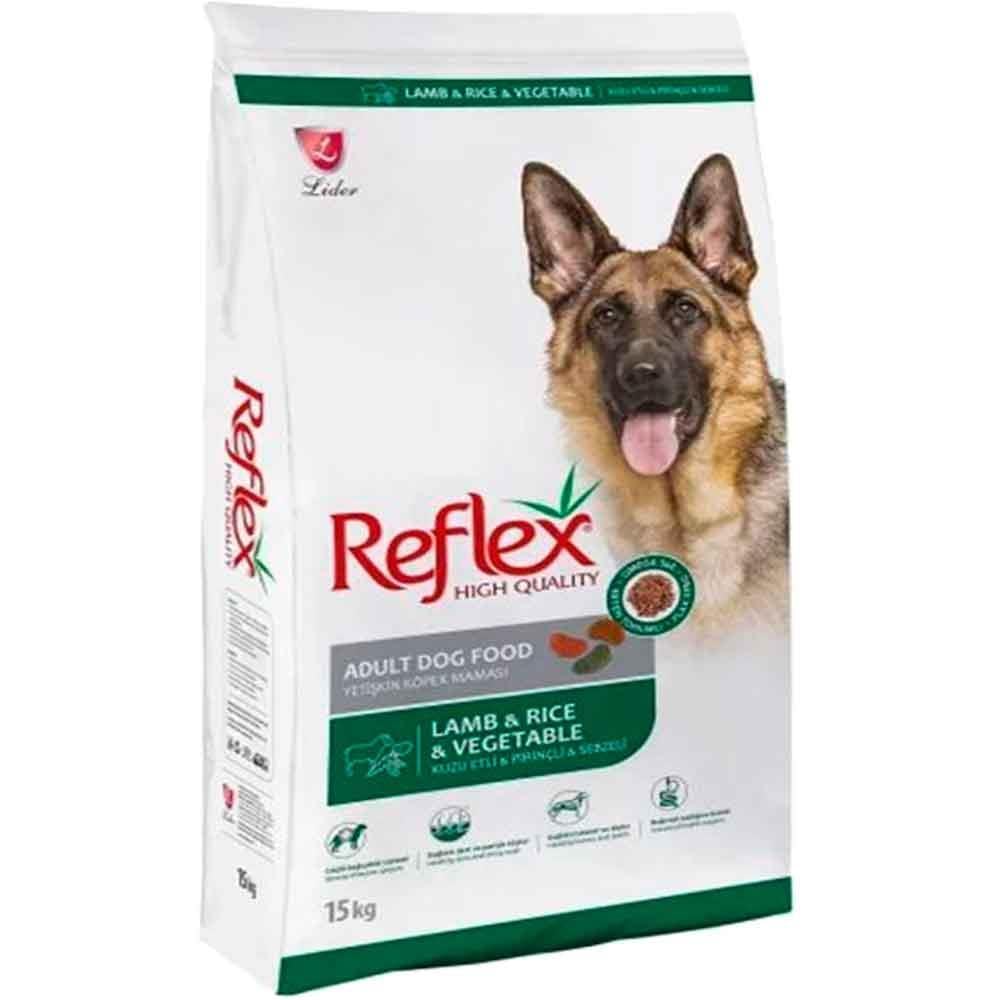 Reflex Kuzulu ve Sebzeli Yetişkin Köpek Maması 15 Kg 8698995010641 Amazon Pet Center