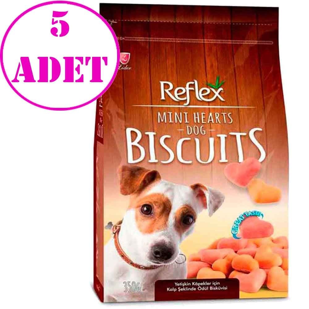 Reflex Mix Renkli Kalpli Köpek Ödül Bisküvisi 350 Gr 5 AD 32123623 Reflex Köpek Bisküvileri Amazon Pet Center