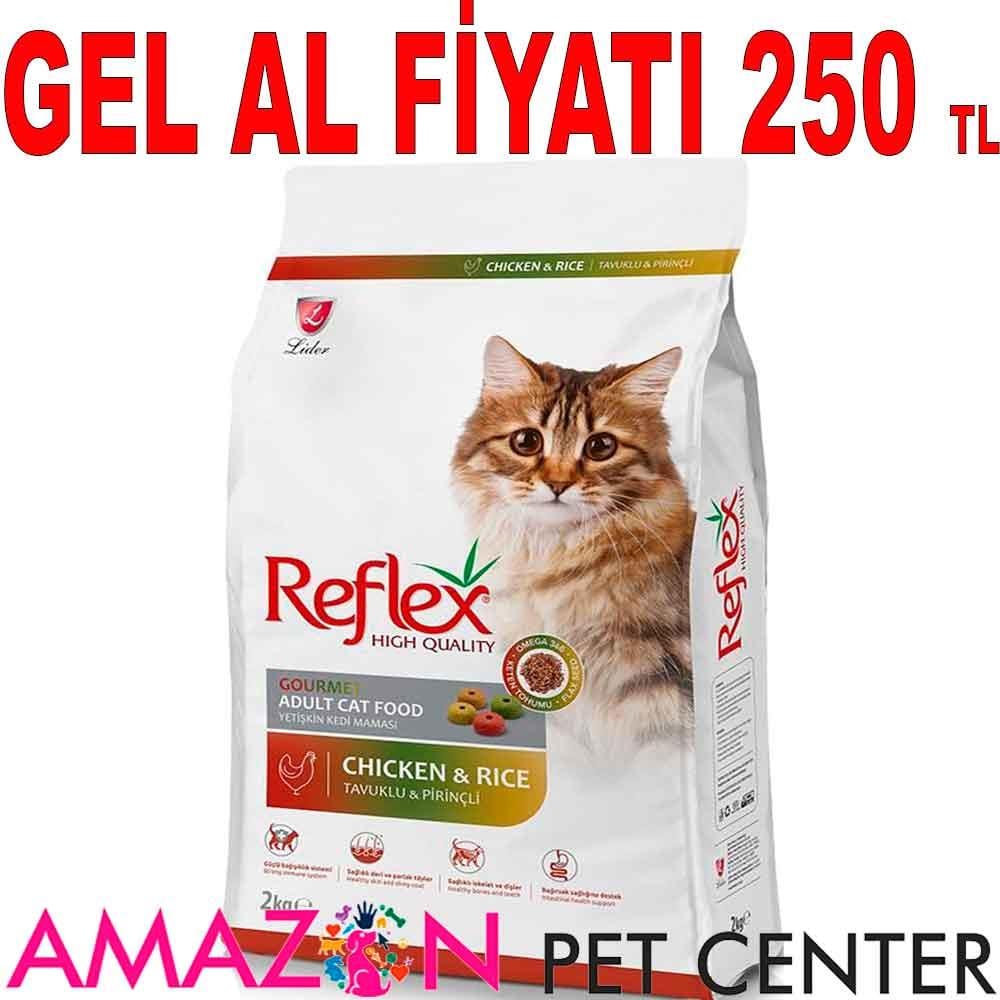Reflex Multi Color Tavuklu Kedi Maması 2 Kg 21495007 Amazon Pet Center