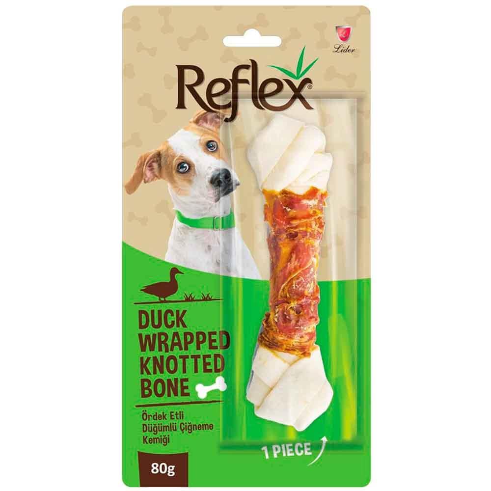 Reflex Ördek Etli Düğümlü Kemik 80 Gr 8698995029988 Amazon Pet Center