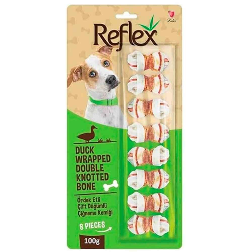 Reflex Ördek Etli Köpek Ödül Kemiği 8'li 100 Gr 8698995030021 Amazon Pet Center