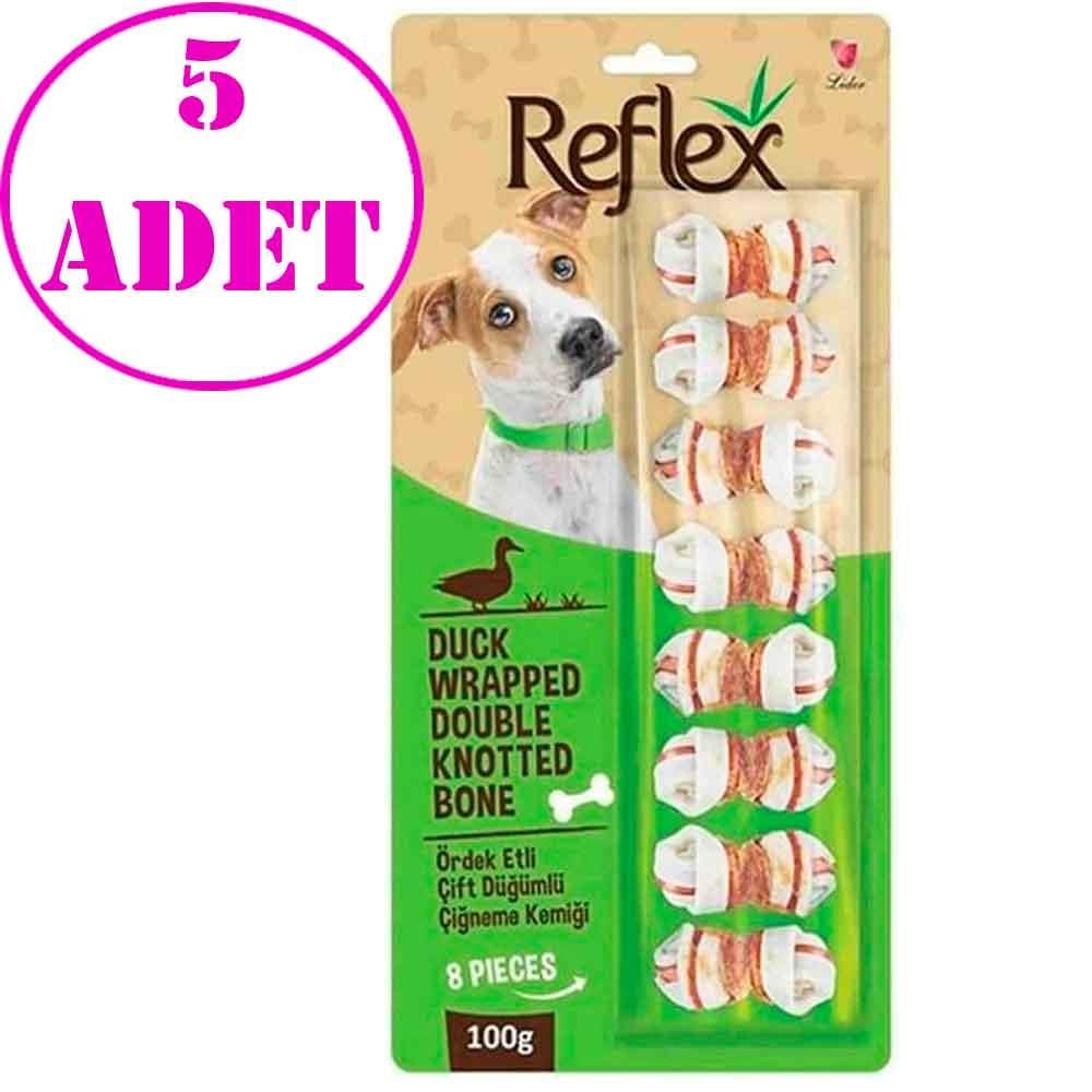 Reflex Ördek Etli Köpek Ödül Kemiği 8'li 100 Gr 5 AD 19159003 Amazon Pet Center