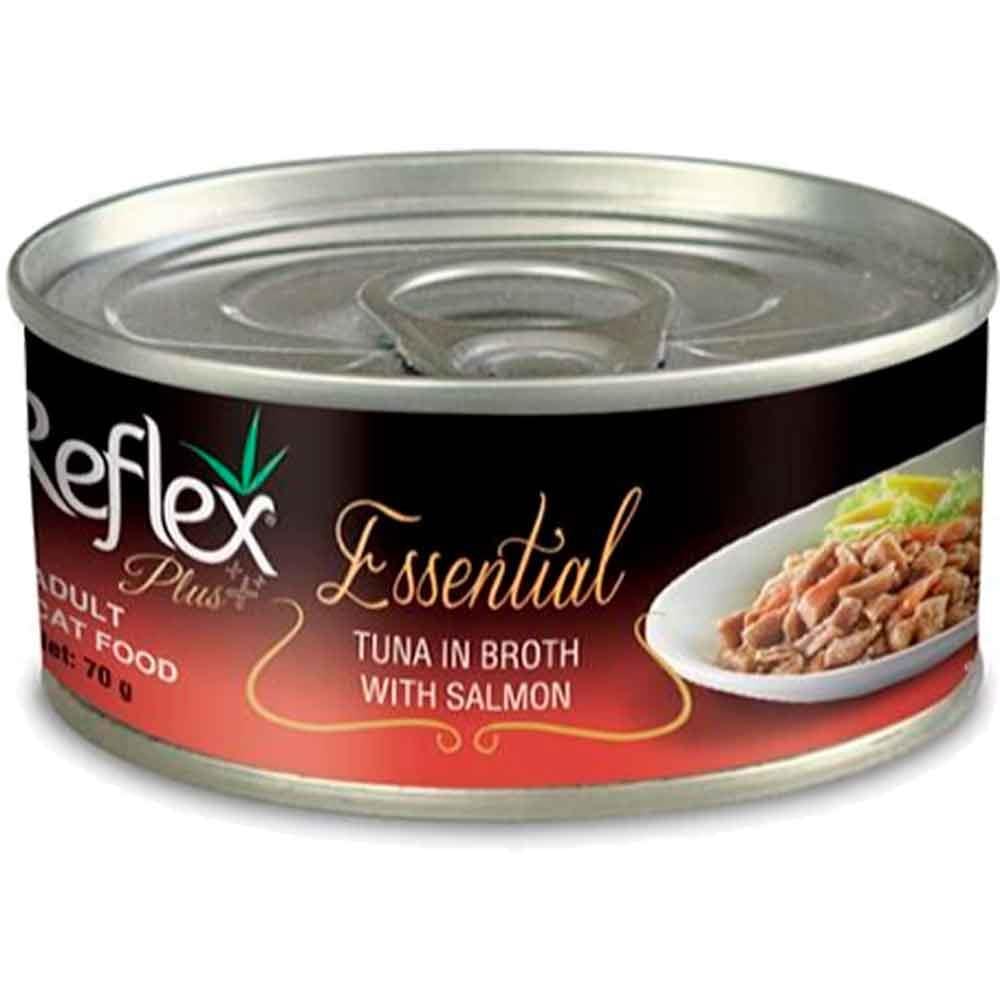 Reflex Plus Essential Ton Balıklı ve Somonlu Yetişkin Kedi Konservesi 70 Gr 8698995027052 Amazon Pet Center