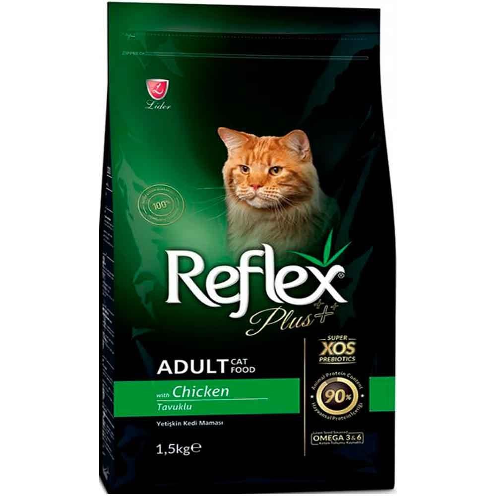 Reflex Plus Kedi Maması Tavuklu 1,5 Kg 8698995003551 Amazon Pet Center