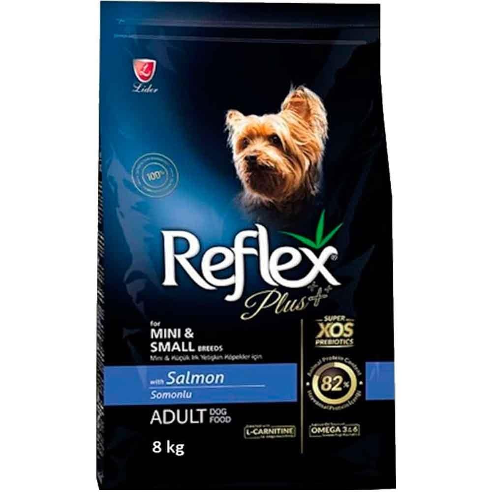 Reflex Plus Küçük Mini Irk Somonlu Yetişkin Köpek Maması 8 Kg 8698995029391 Amazon Pet Center
