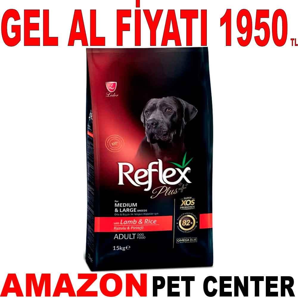 Reflex Plus Kuzulu Yetişkin Köpek Maması 15 Kg 18984002 Amazon Pet Center