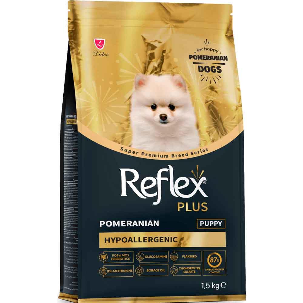 Reflex Plus Pomeranian Yavru Köpek Maması 1,5 kg 8698995034906 Amazon Pet Center