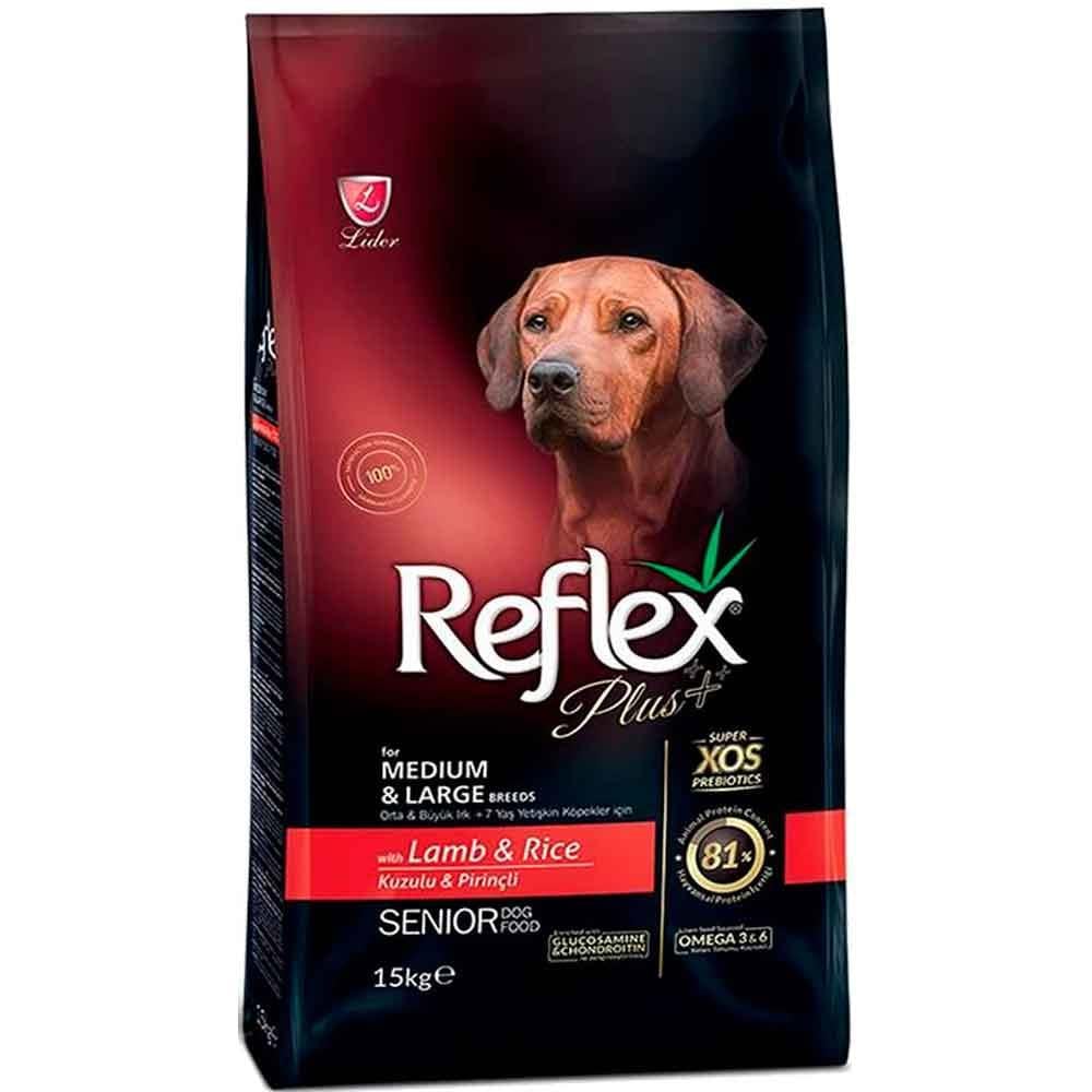 Reflex Plus Senior +7 Kuzulu Yaşlı Köpek Maması 15 Kg 8698995003490 Amazon Pet Center