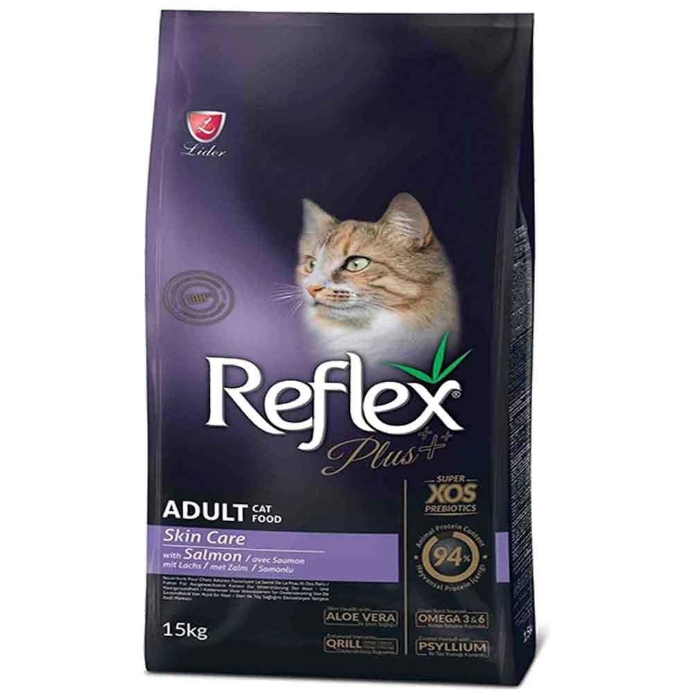 Reflex Plus Skin Care Somon Balıklı Kedi Maması 15 Kg 8698995030588 Amazon Pet Center