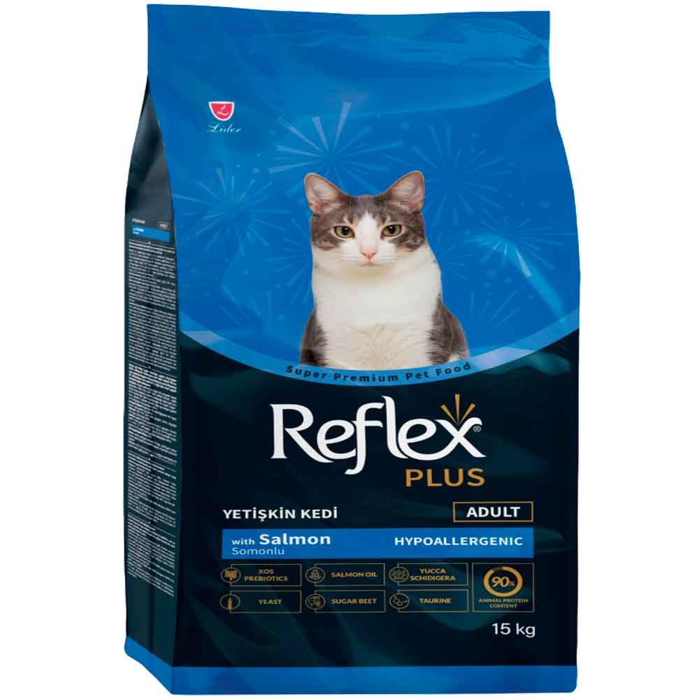 Reflex Plus Somonlu Yetişkin Kedi Maması 15 Kg 8698995003643 Amazon Pet Center