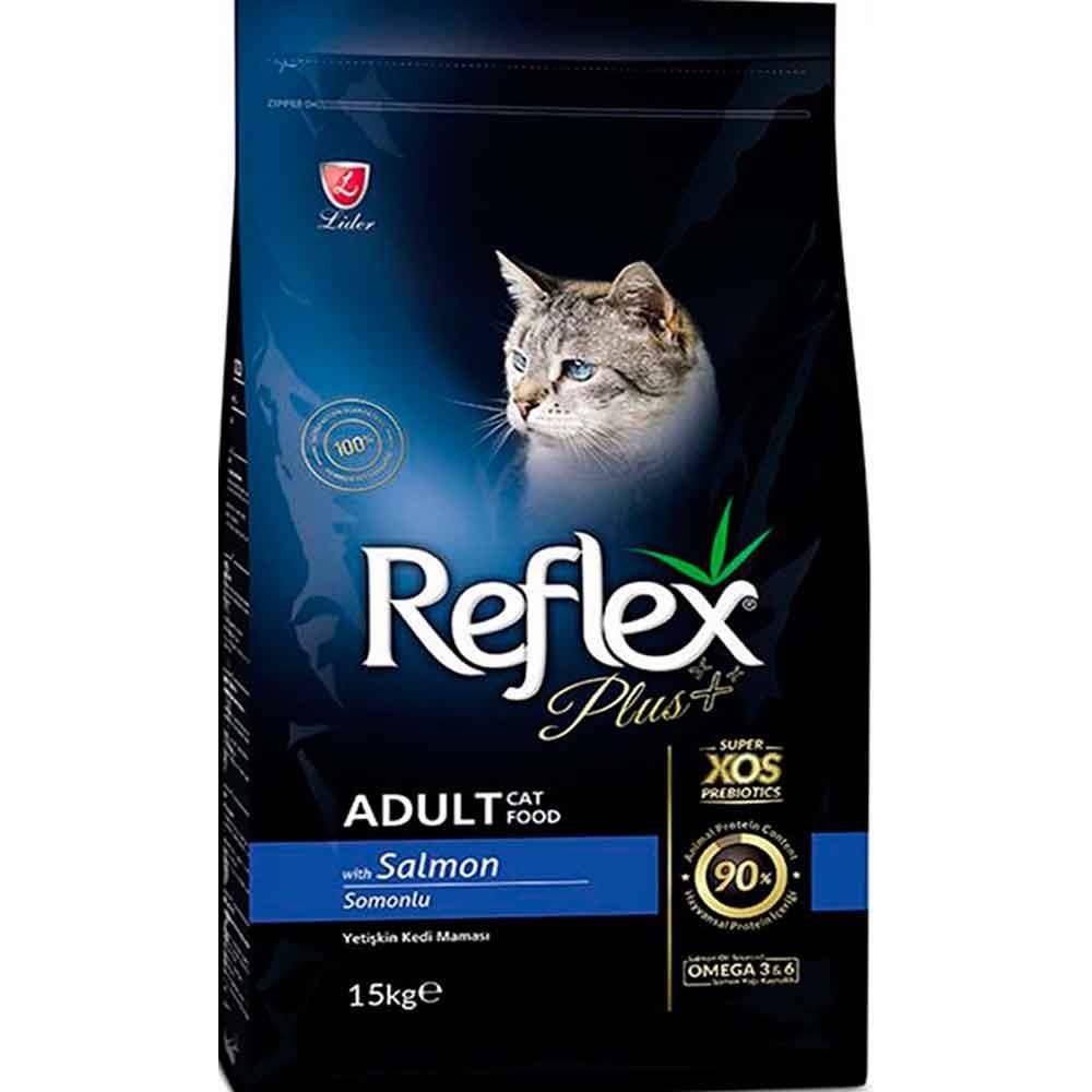 Reflex Plus Somonlu Yetişkin Kedi Maması 15 Kg 8698995003643 Amazon Pet Center