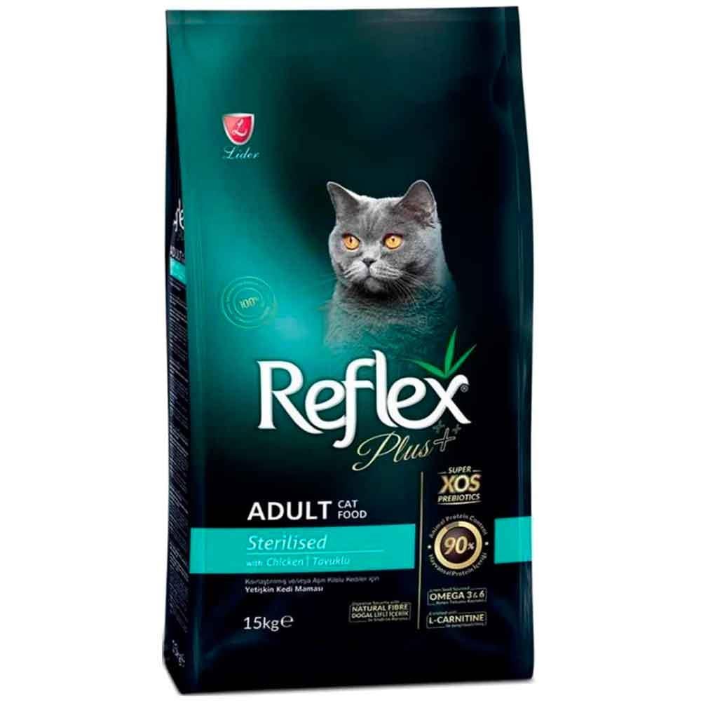 Reflex Plus Sterilised Tavuklu Kısırlaştırılmış Kedi Maması 15 Kg 8698995003629 Amazon Pet Center