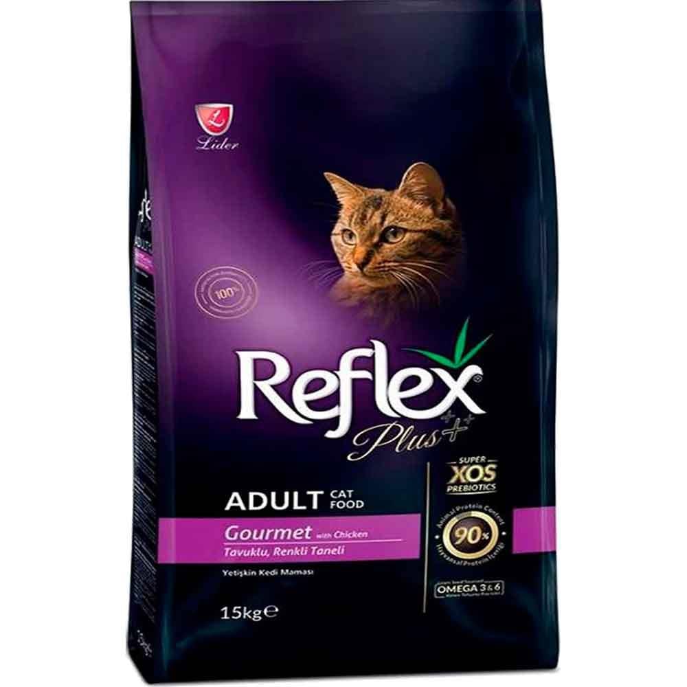 Reflex Plus Tavuklu Renkli Taneli Kedi Maması 15 Kg 8698995003605 Amazon Pet Center