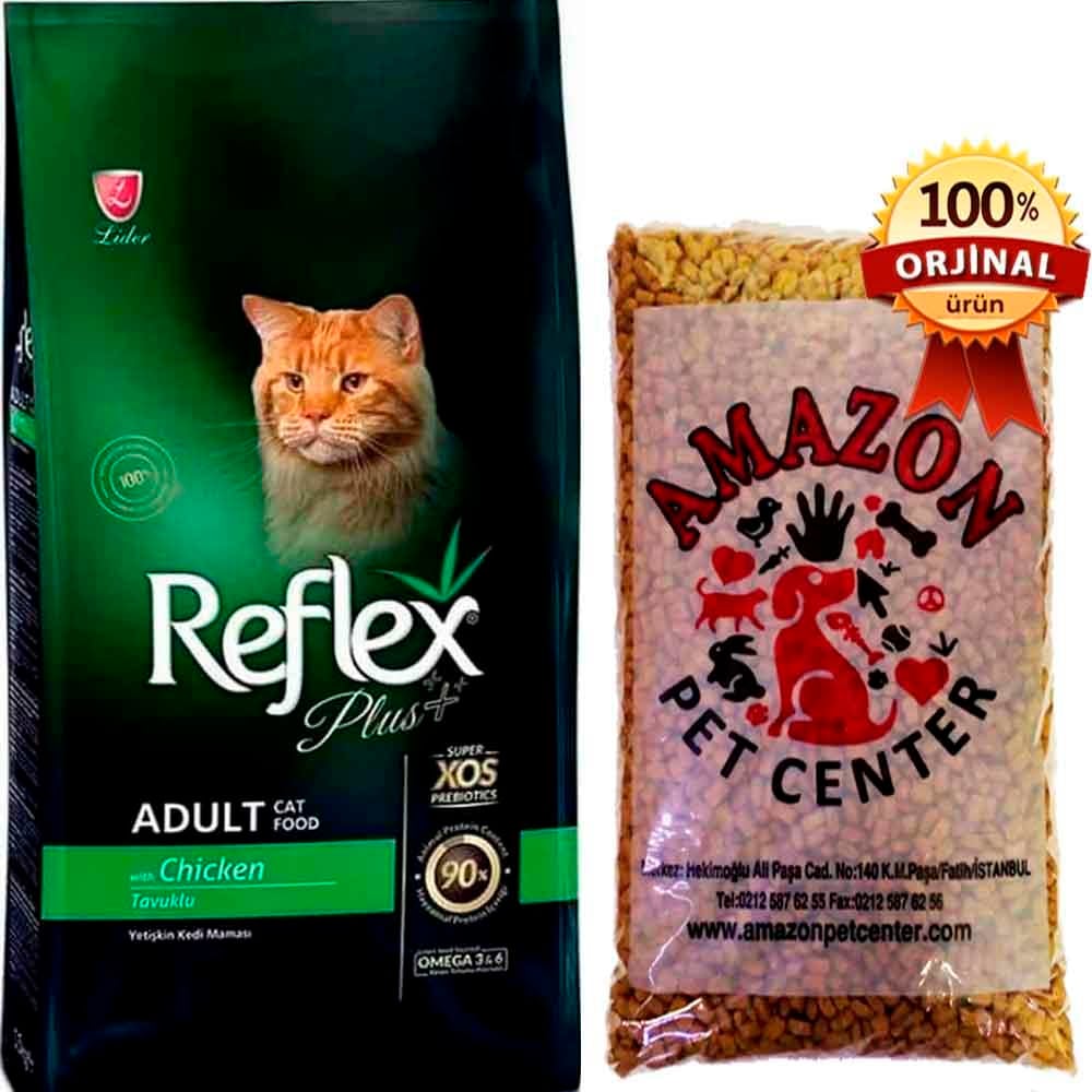 Reflex Plus Tavuklu Yetişkin Kedi Maması Açık 1 Kg 32118438 Amazon Pet Center