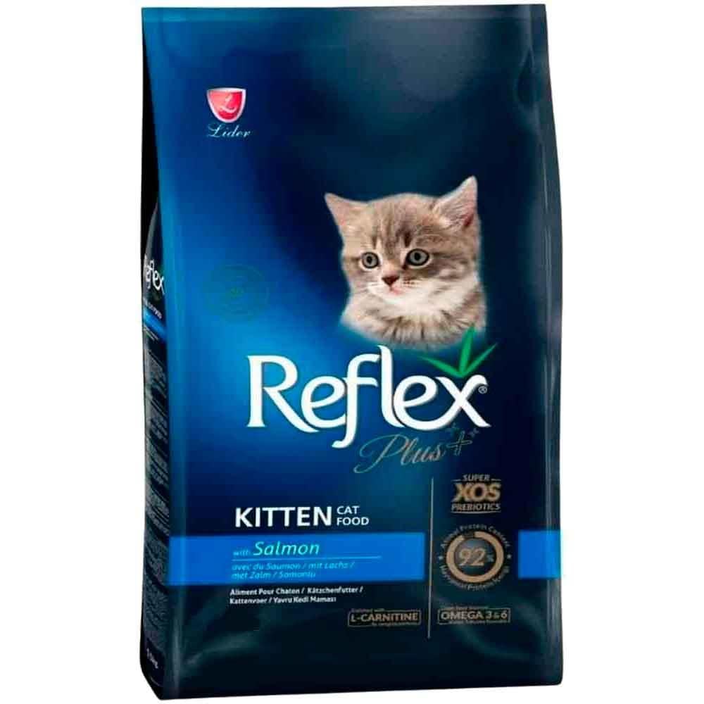 Reflex Plus Yavru Kedi Maması Somonlu 1,5 Kg 8698995030649 Amazon Pet Center