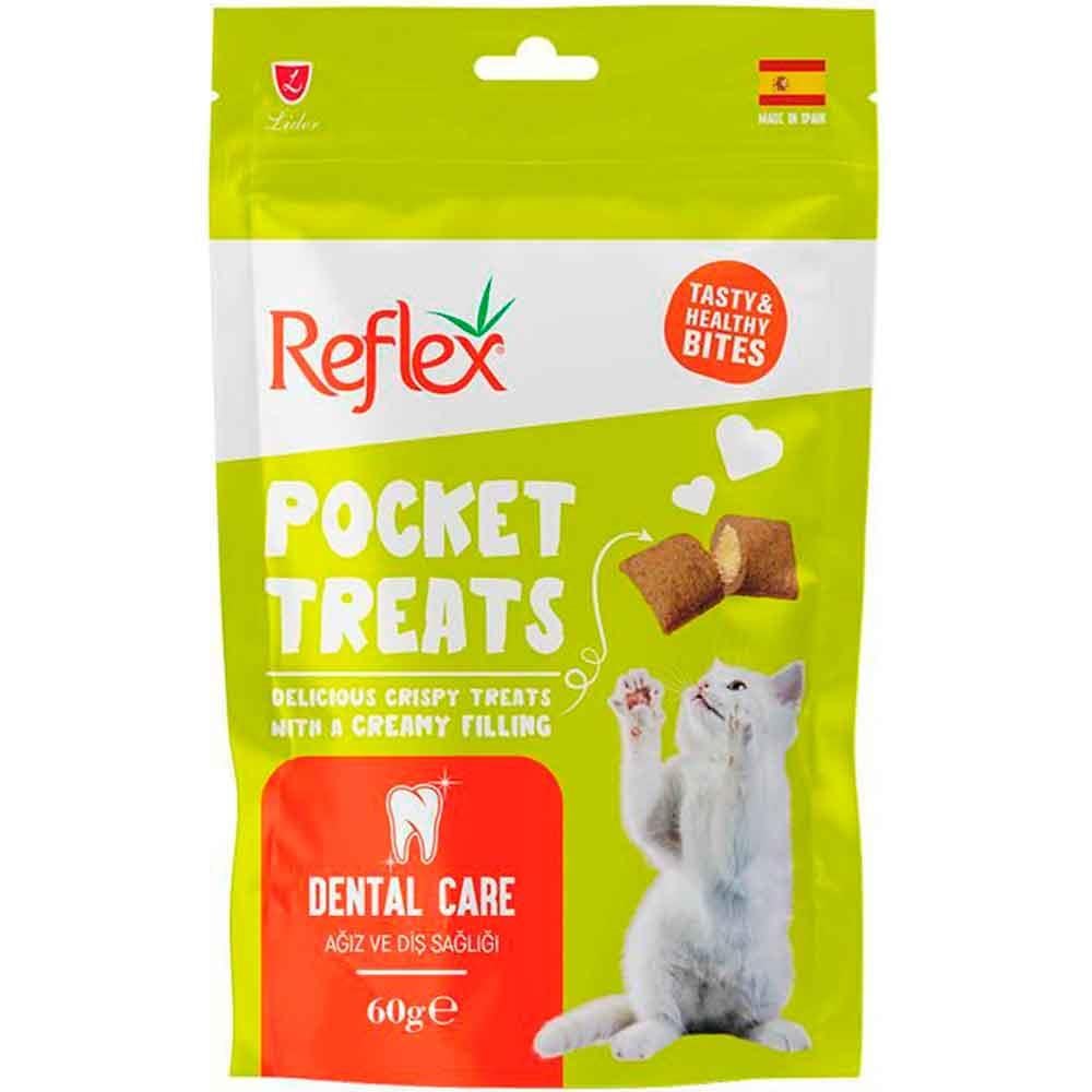 Reflex Pocket Kedi Ödül Maması Ağız ve Diş Sağlığı için 60 Gr 8698995031714 Amazon Pet Center
