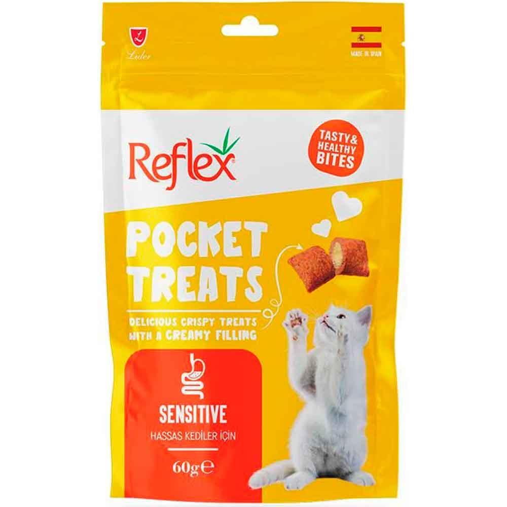 Reflex Pocket Treats Kedi Ödül Maması Sensitive 60 Gr 8698995031707 Amazon Pet Center