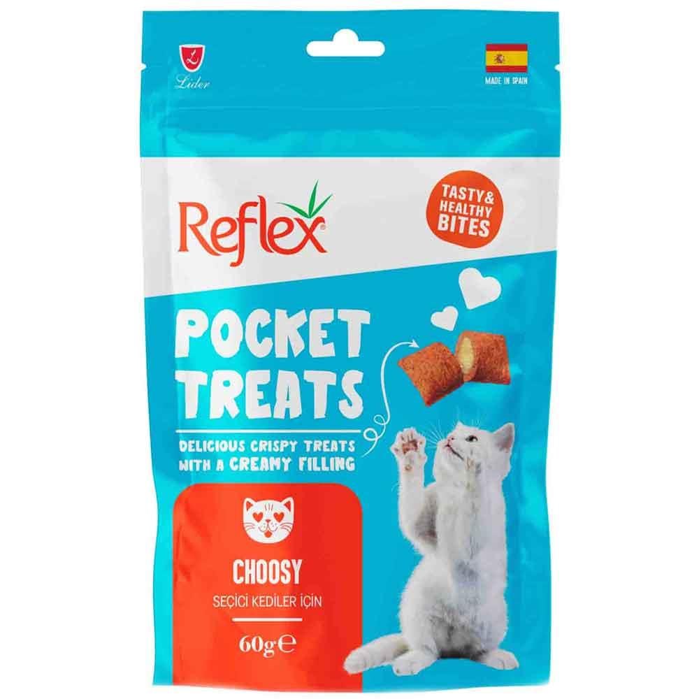 Reflex Pocket Treats Seçici Yetişkin Kedi Ödül Maması 60 Gr 8698995031721 Amazon Pet Center