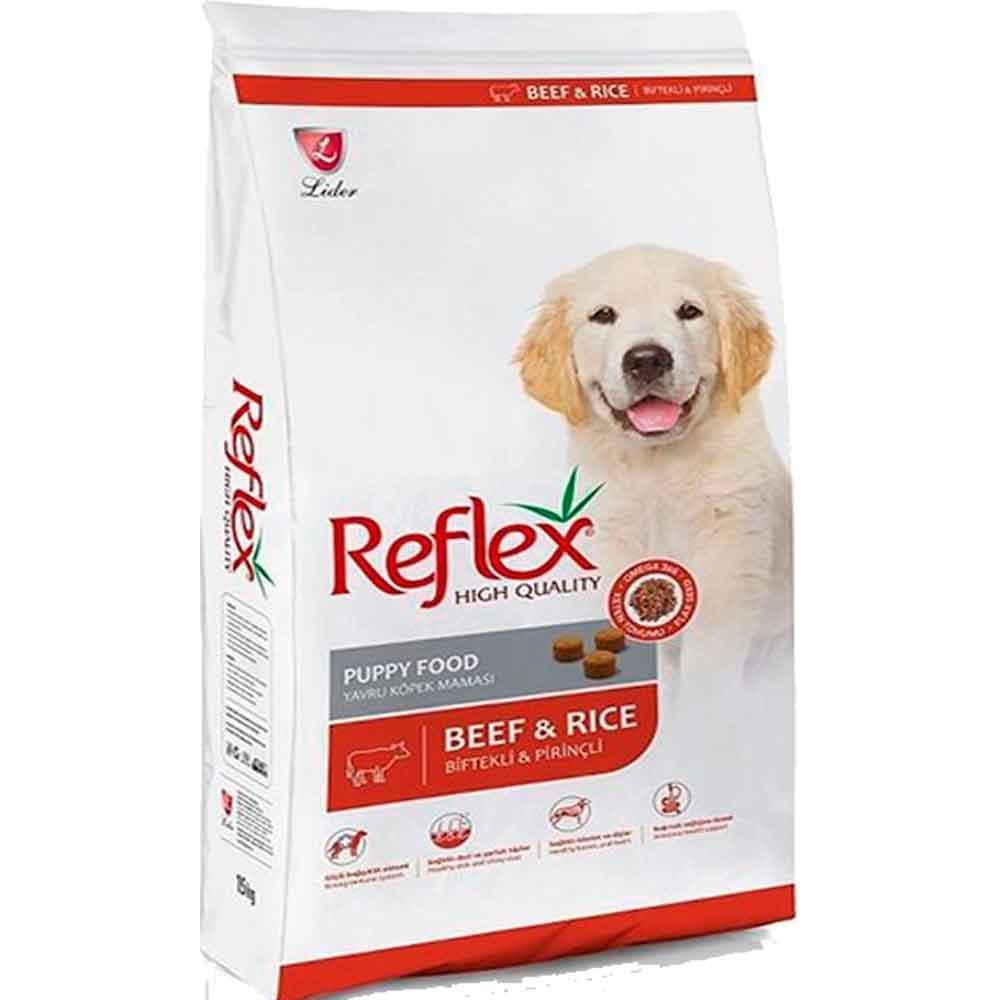 Reflex Puppy Beef Biftekli Yavru Köpek Maması 15kg 8698995028653 Amazon Pet Center