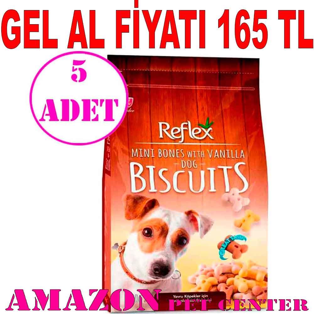 Reflex Sandviç Mini Kemik Köpek Ödül Bisküvisi 350 Gr 5 AD 19336008 Amazon Pet Center