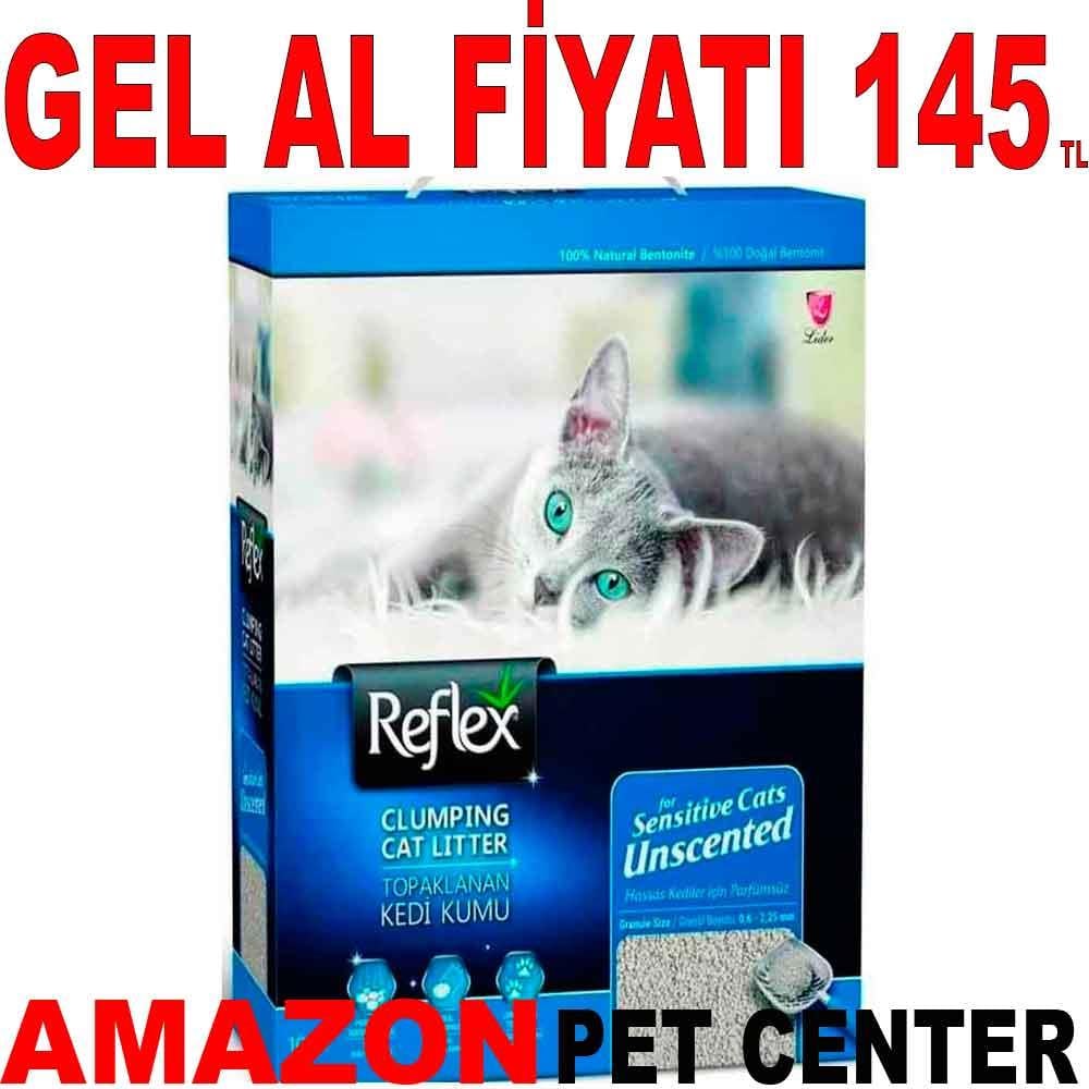 Reflex Sensitive Kokusuz Kedi Kumu 6 Lt 18694000 Amazon Pet Center